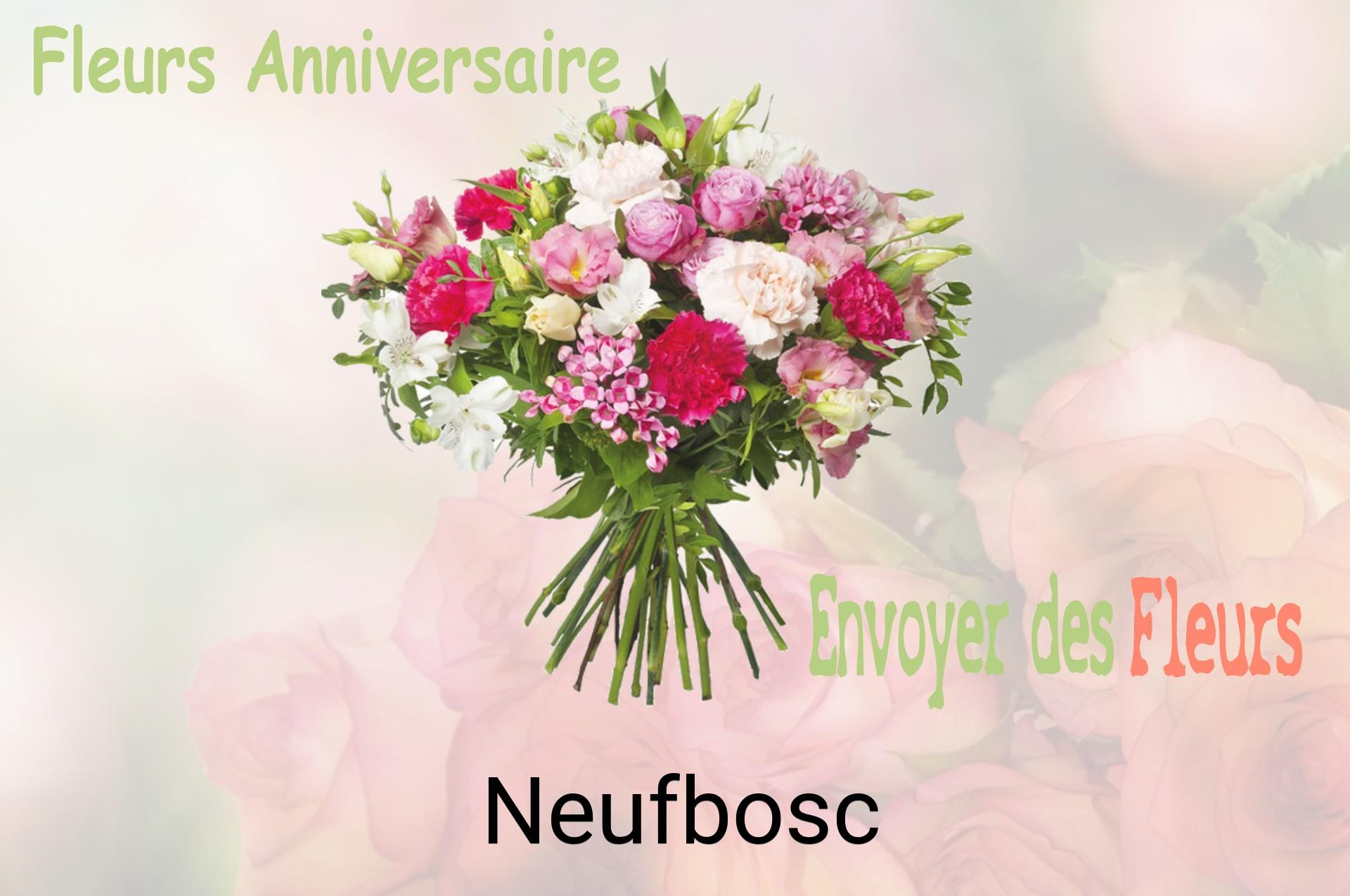 Bouquet de fleurs d’anniversaire livré à Neufbosc