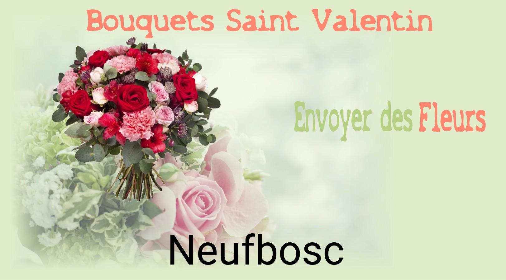 Roses de Saint-Valentin livrées à Neufbosc